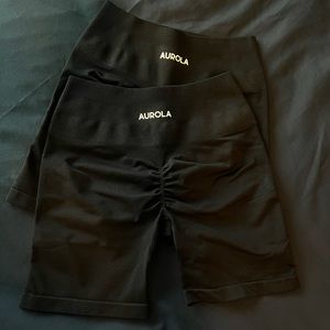 AUROLA INTENSIFY 4.5 shorts OG first launch w/ vinyl logo brand new BLACK
